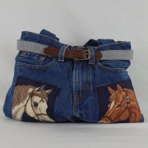 Jean Horse Bag by Nancy McTear